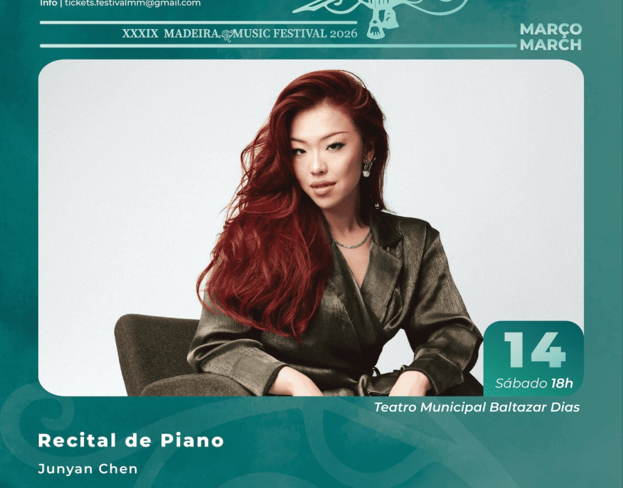 O XXXIX Festival de Música da Madeira apresenta Recital de Piano