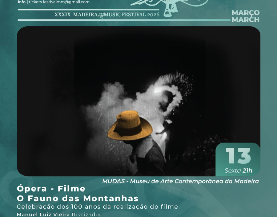 O XXXIX Festival de Música da Madeira apresenta Ópera - Filme “O Fauno das Montanhas
