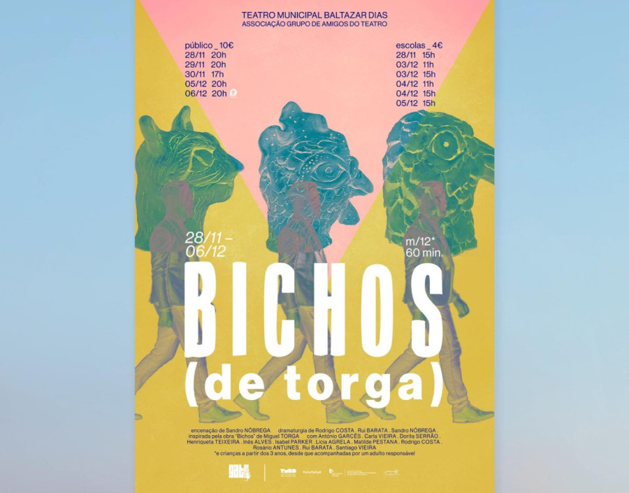 Espetáculo “Bichos (de torga)”