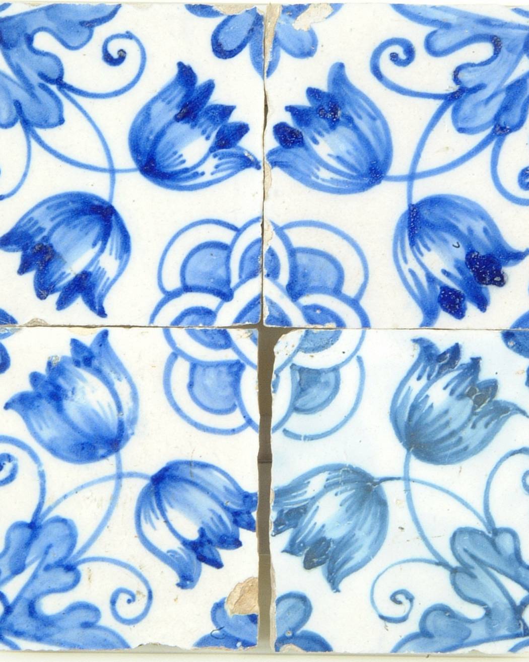 Azulejos de padrão “tapete camélia”