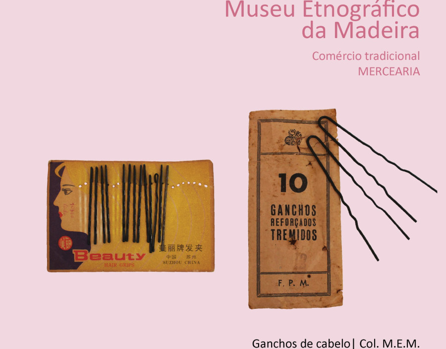Coleção do Museu Etnográfico da Madeira | Ganchos de Cabelo