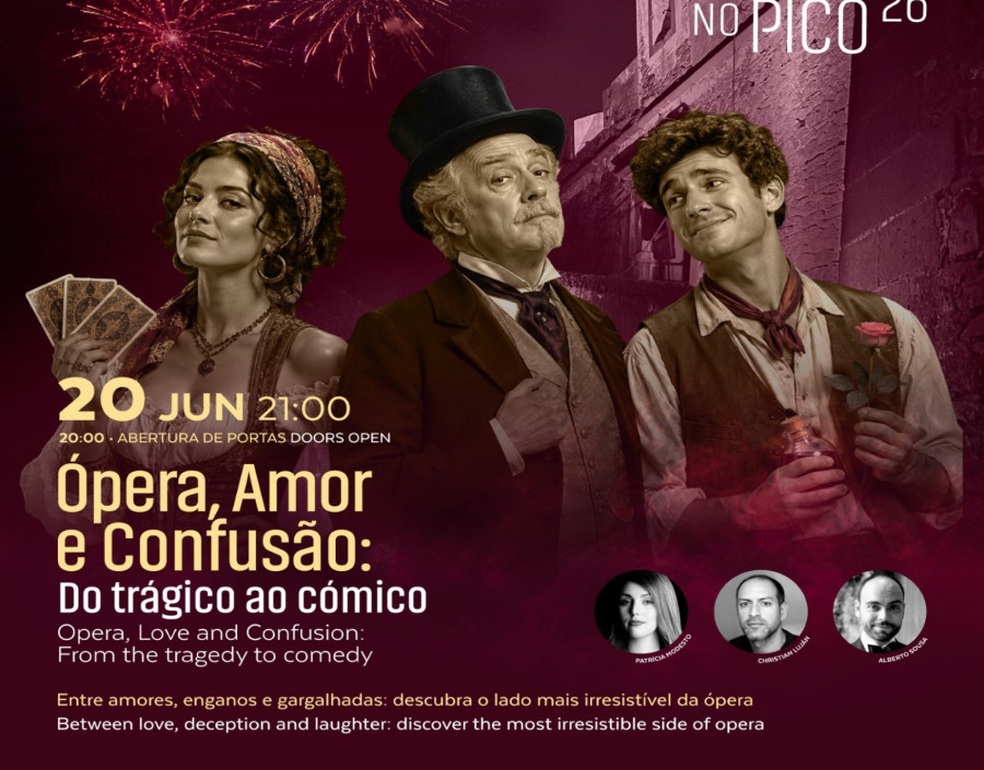 Ópera no Pico |  “Ópera, Amor e Confusão: Do Trágico ao Cómico