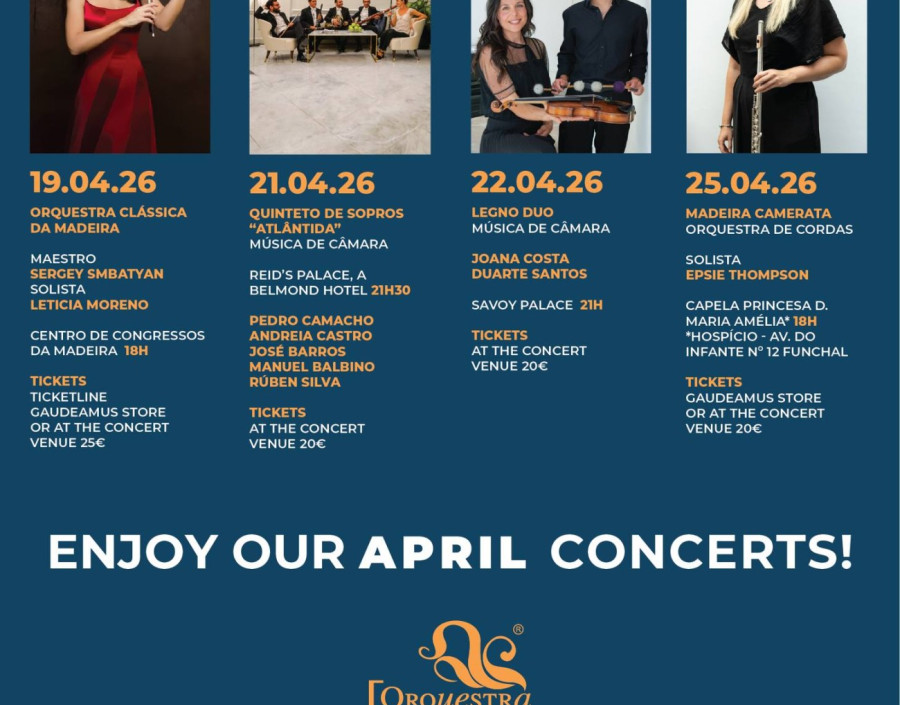 A Orquestra Clássica da Madeira apresenta: