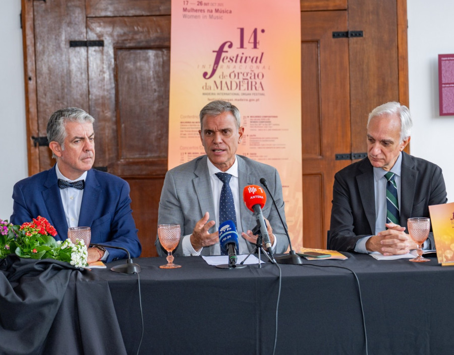 Conferência de imprensa da 14.ª Edição do Festival Internacional de Órgão da Madeira (FIOM)