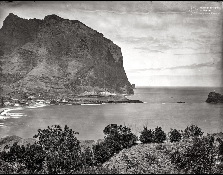 Vista do lugar do Porto da Cruz | Anterior 1905