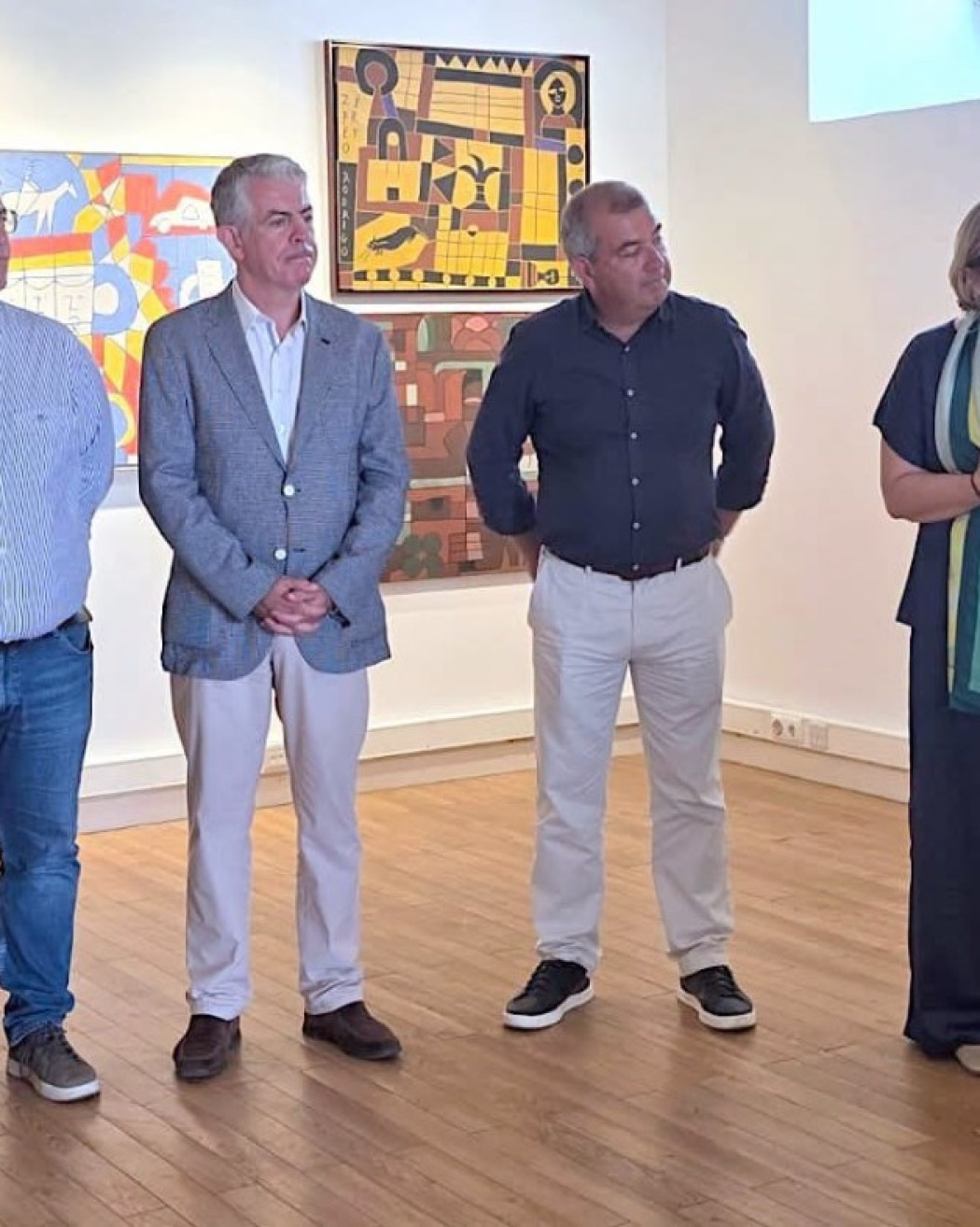 Inauguração da Exposição (IN)FLUXO no Porto Santo