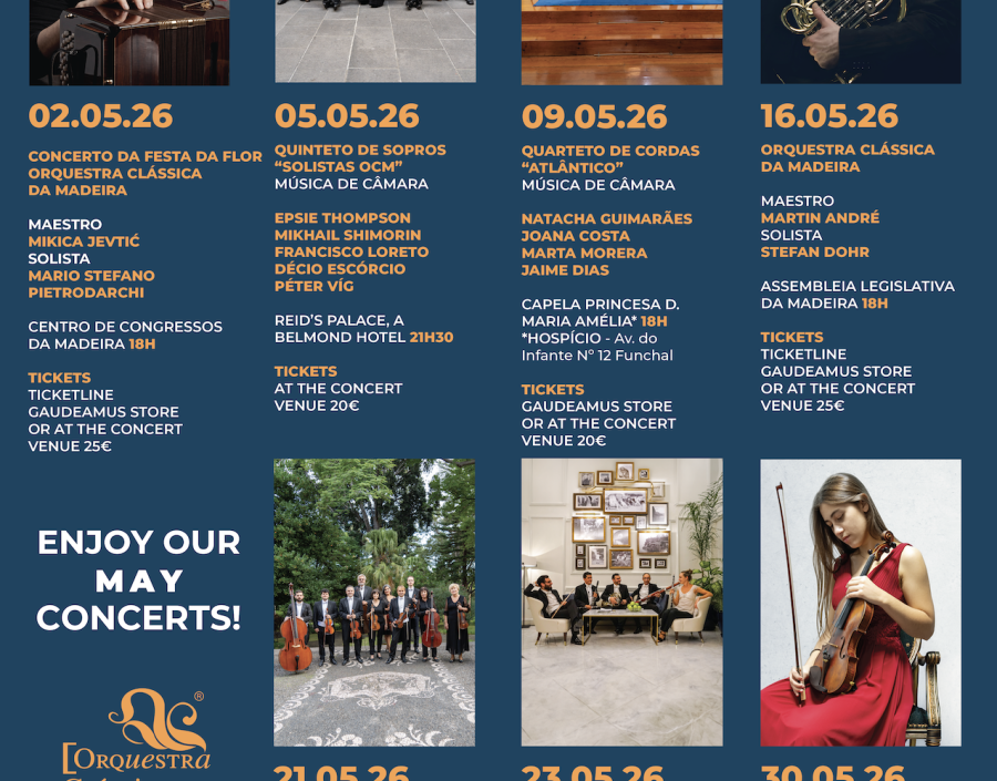 Temporada de Maio - Orquestra Clássica da Madeira