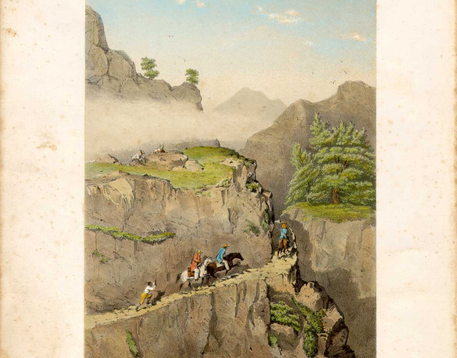 Prospect mellem Rio frio og St. Anna (Madeira)