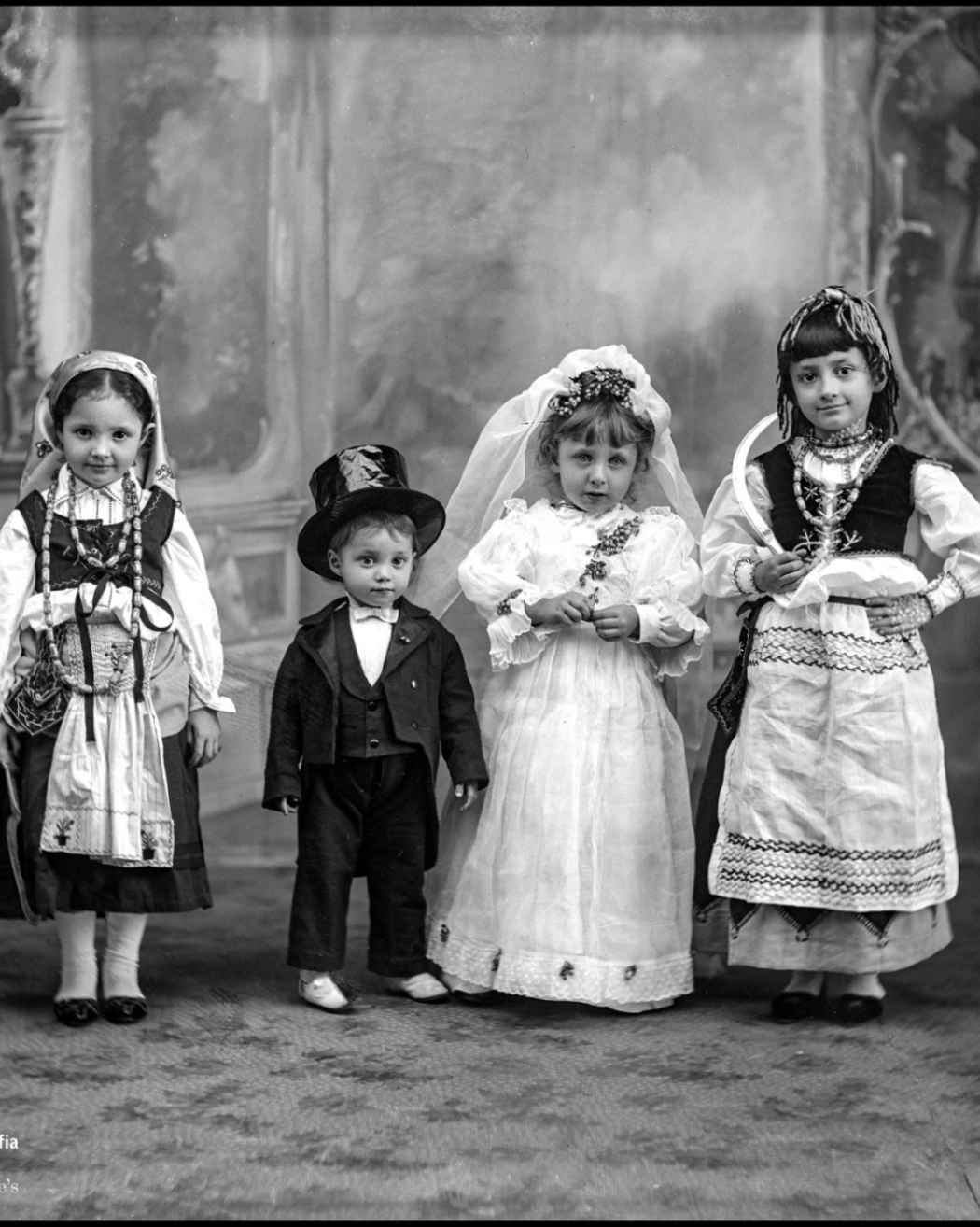 Filhos do Dr. Leandro de Menezes Camacho | Carnaval de 1906