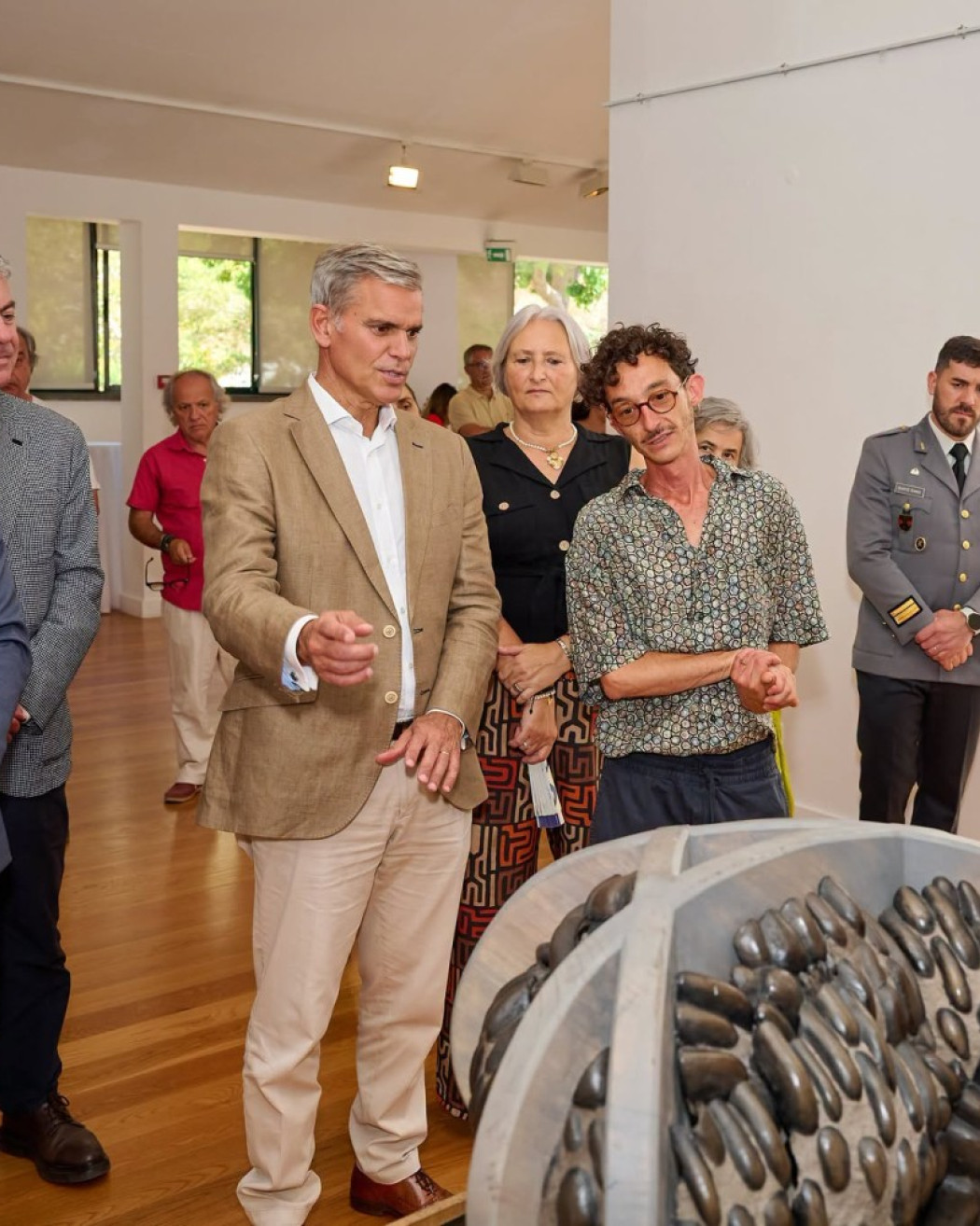 Inauguração da exposição 