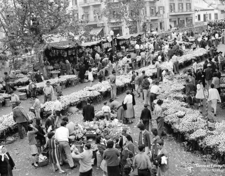 Venda de frutas e legumes | Entre 1940 e 1966