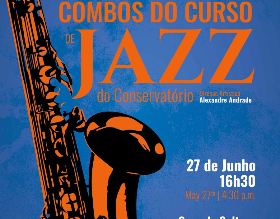 O Conservatório - Escola das Artes da Madeira apresenta concerto de Jazz