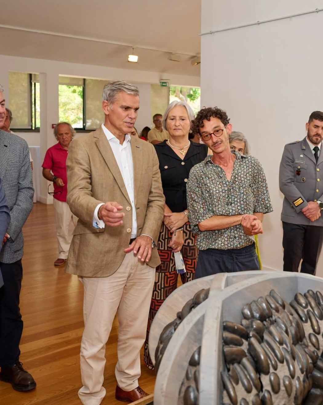 Inauguração da exposição 