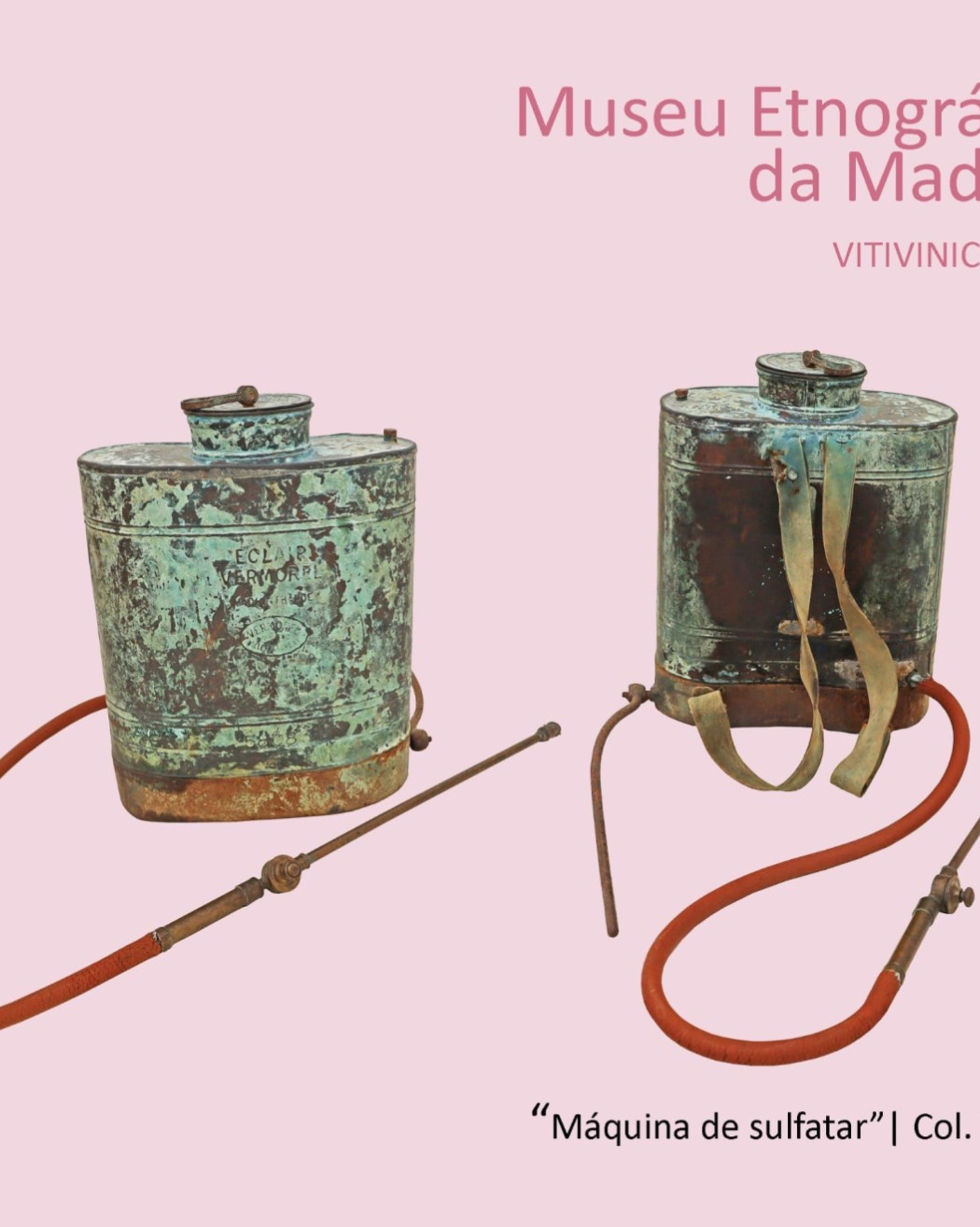 Sulfatadeira ou “máquina de sulfatar manual”