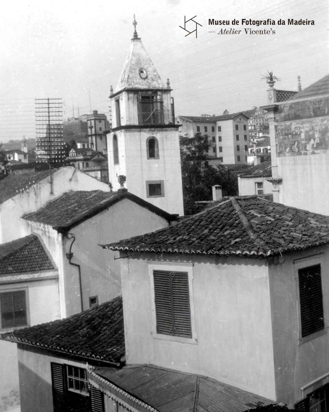 Fachada posterior da igreja e Recolhimento do Bom Jesus | Posterior 1925