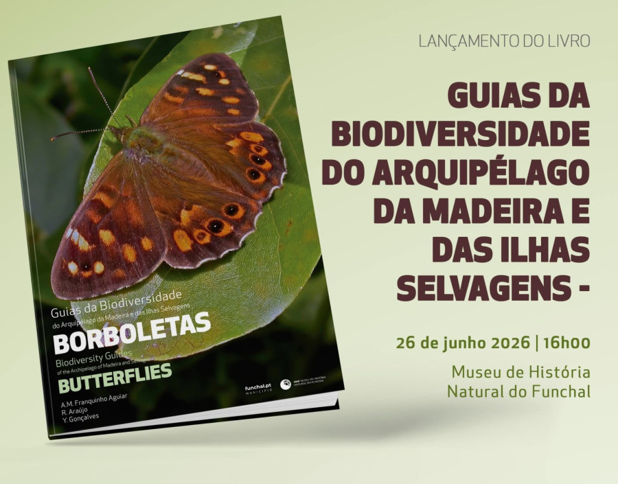 Lançamento do n.º 1 da coleção Guias da Biodiversidade do Arquipélago da Madeira e das Ilhas Selvagens