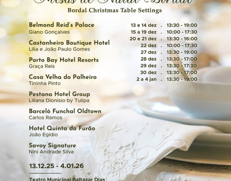 Exposição Mesas de Natal Bordal 2025