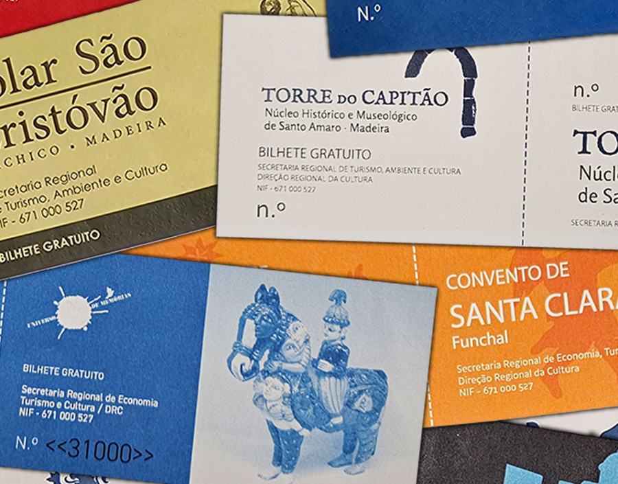 Atualizações da bilhética nos museus e centros culturais tutelados SRTAC/DRC