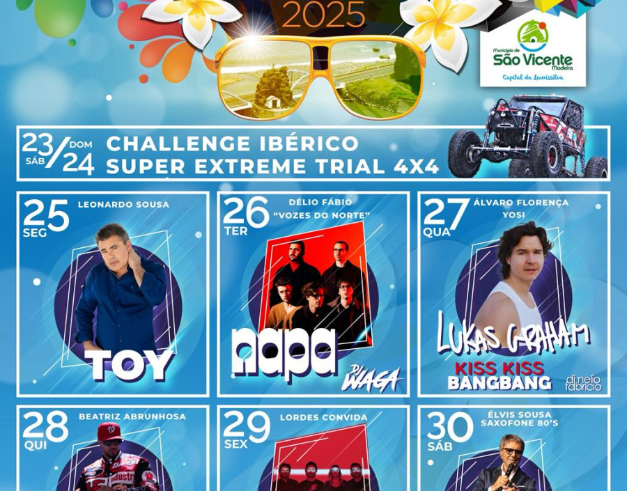 Festas de São Vicente 2025