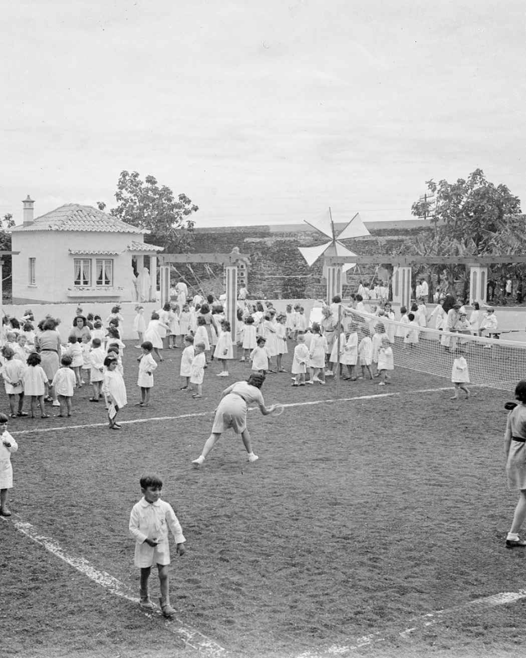 Recreio da escola e creche de Santa Clara | Posterior a 1941