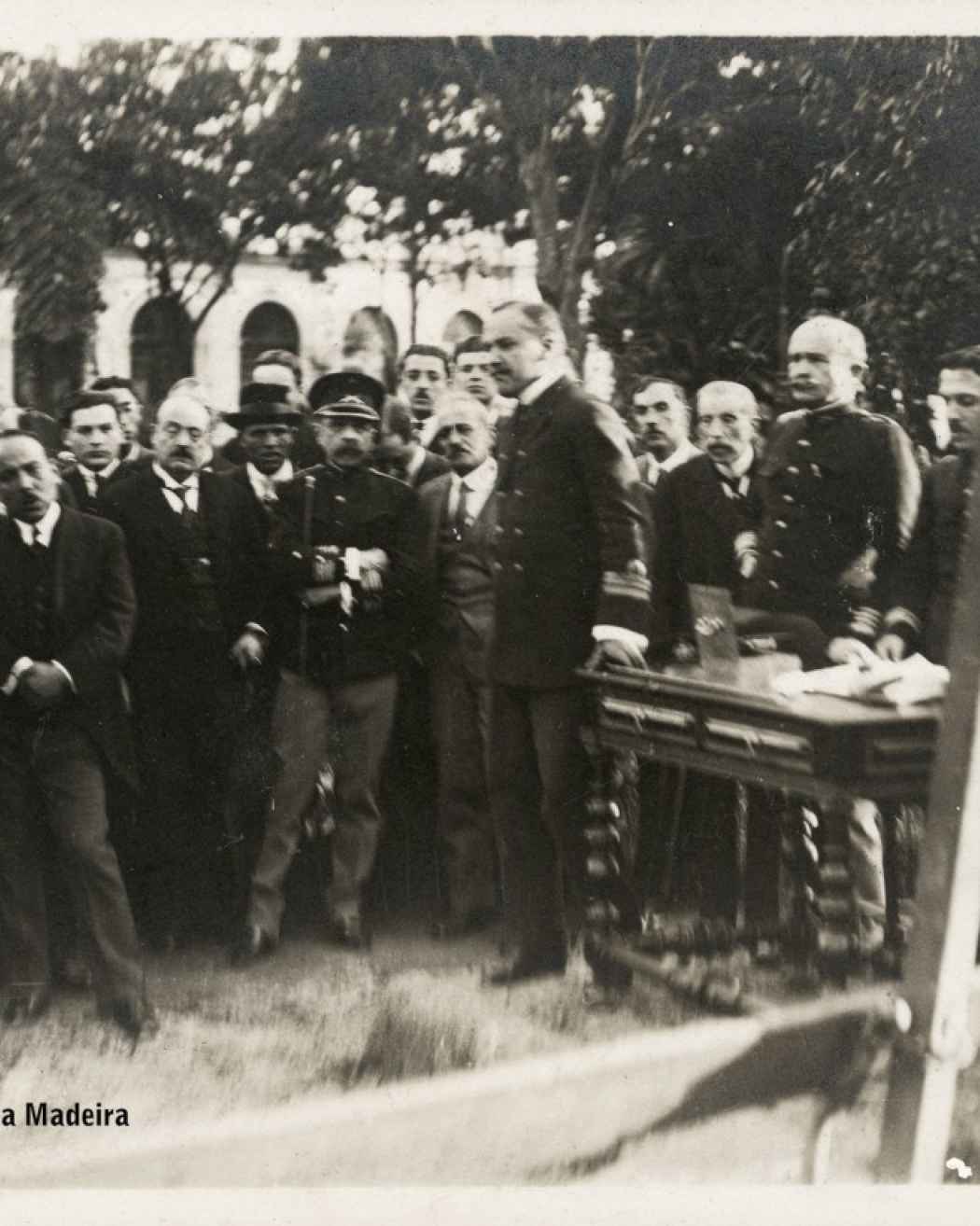Cerimónia de homenagem aos aviadores Gago Coutinho e Sacadura Cabral | 1921