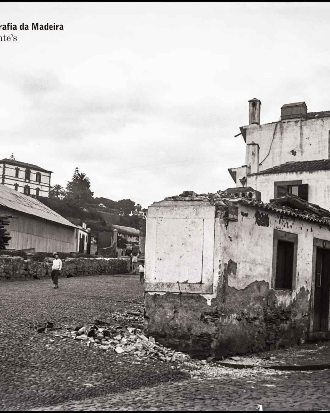 Rua da Ribeira (atual rua Dr. João Brito Câmara) | Anterior a 1930
