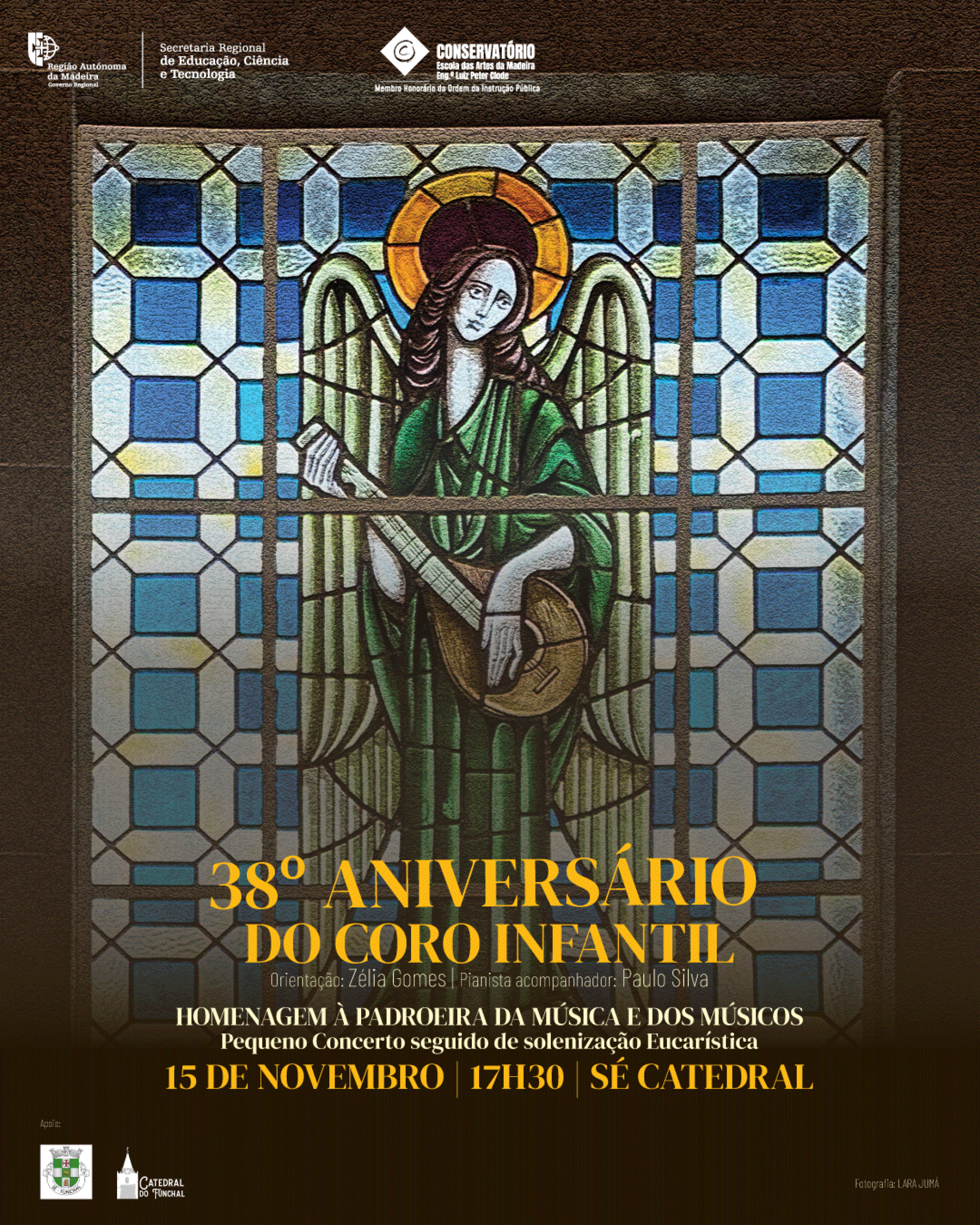 Concerto 38º Aniversário do Coro Infantil e da Padroeira da Música e dos Músicos