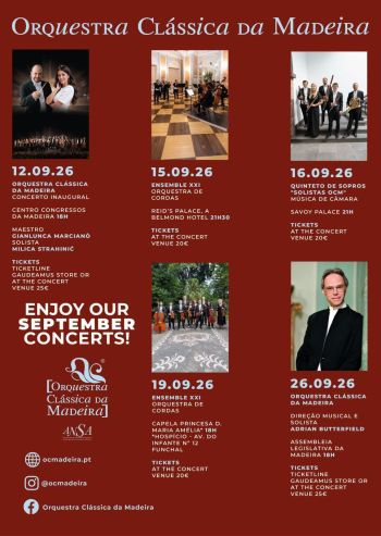 A Orquestra Clássica da Madeira apresenta nova temporada