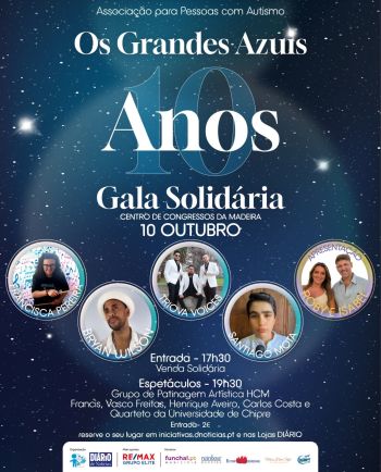 Gala Solidária 10 Anos  - "Os Grandes Azuis"